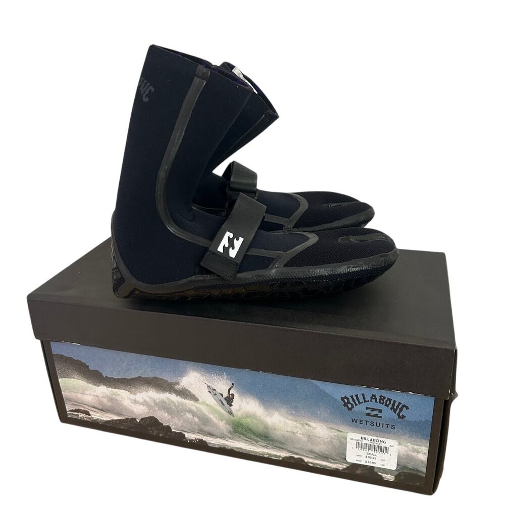Billabong Furnace Comp Split Toe Surf Boot 3mm – Size S Graphene Recycler NEW